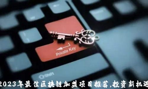 
2023年最佳区块链加盟项目推荐，投资新机遇